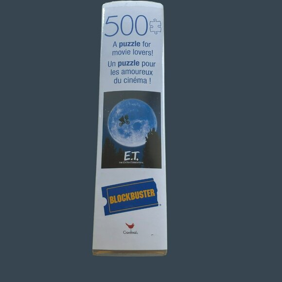 E.T. 500 Piece Blockbuster Puzzle NIB 2019 Movie Lovers Puzzle - Picture 3 of 4